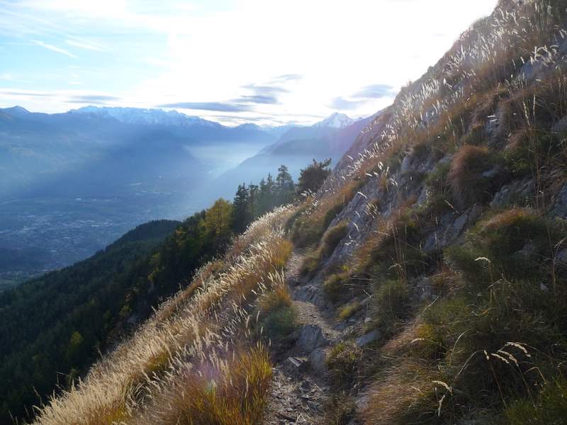 #17 Prabé : Vue sur la vallée du Rhône Prabé : Vue sur la vallée du Rhône