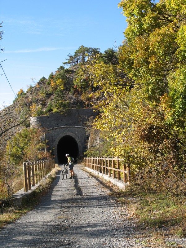 Premier tunnel : pour le fun nous n'avons pas sortit les frontales