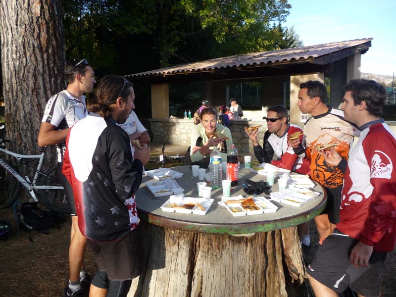 Collation finale : Aprés l'effort le réconfort bien mérité !