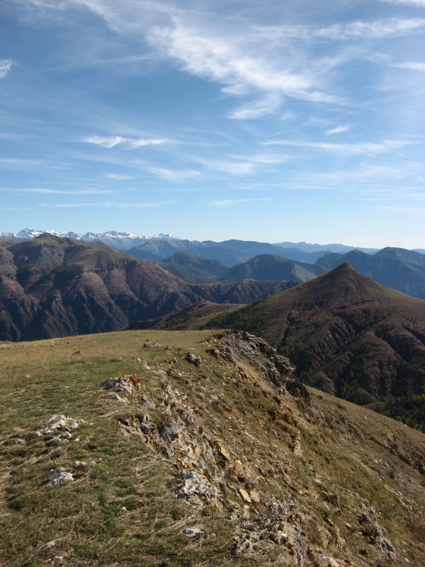 Baisse de Barrot : A perte de vue..