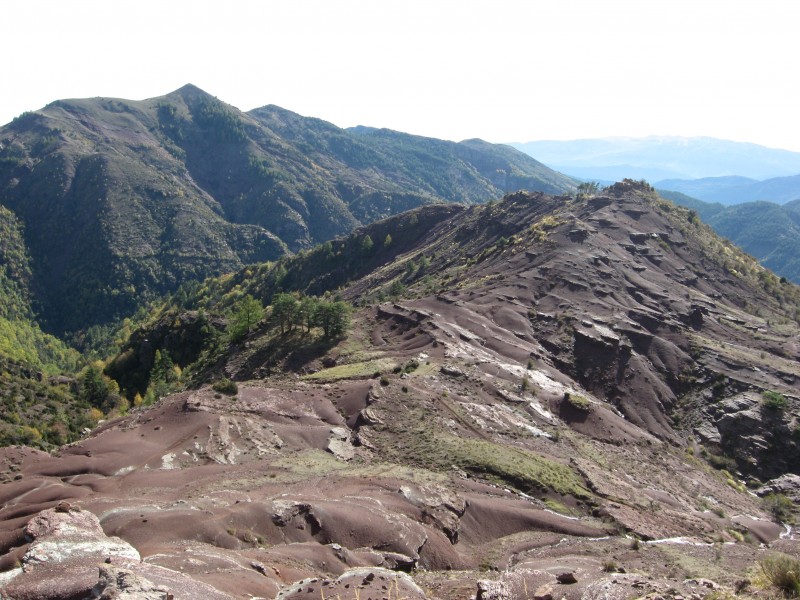 #19 Vers le col de la Roua : .. Red is beautiful.. Vers le col de la Roua : .. Red is beautiful..