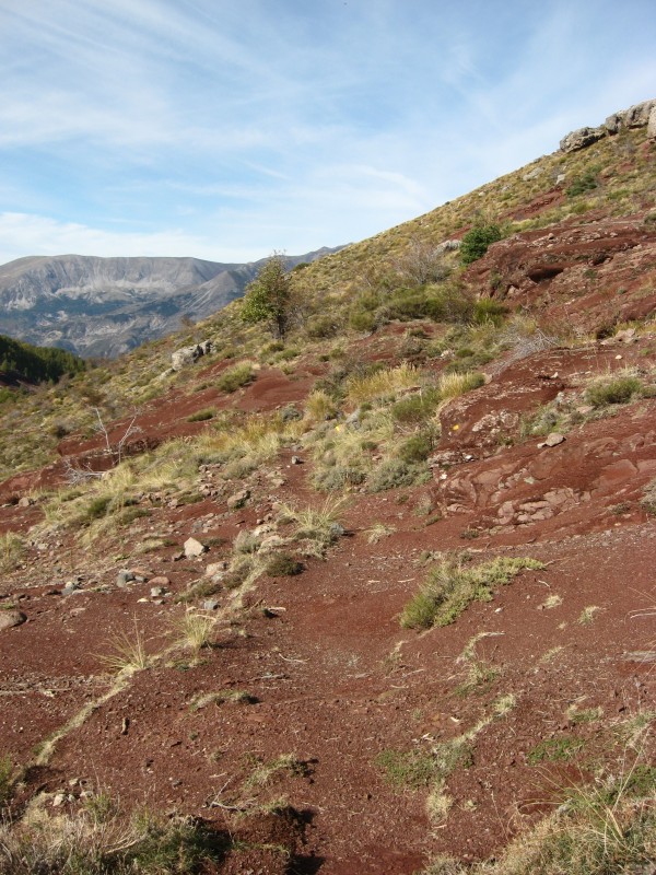 Vers le col du Sui : trouver son chemin ou regarder le paysage..