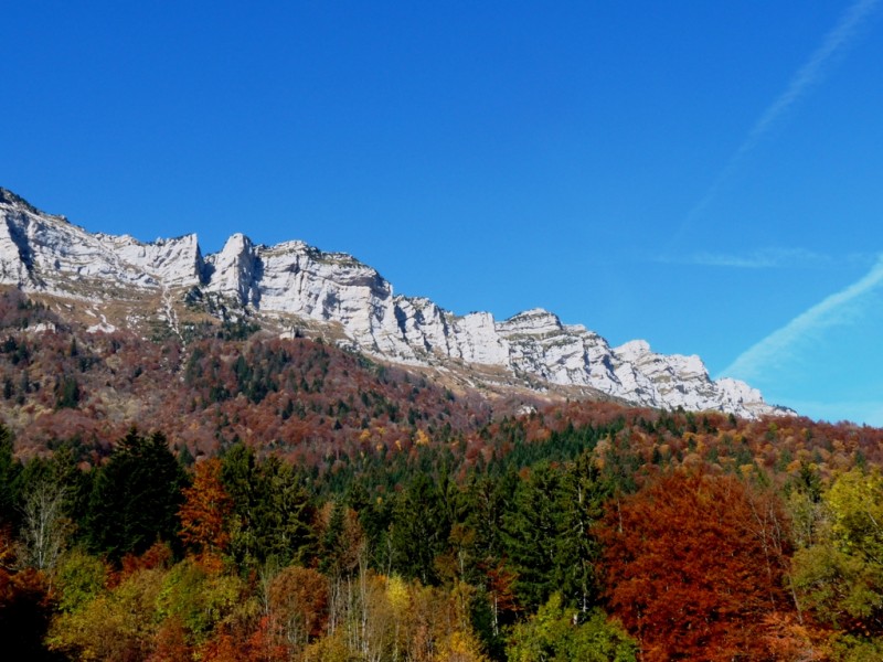 #3 Plateau des Petites Roches : et le Pas de Rocheplane et la barrière est de la Chartreuse Plateau des Petites Roches : et le Pas de Rocheplane et la barrière est de la Chartreuse