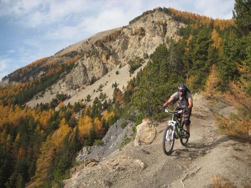 Bonne descente : Joli passage.