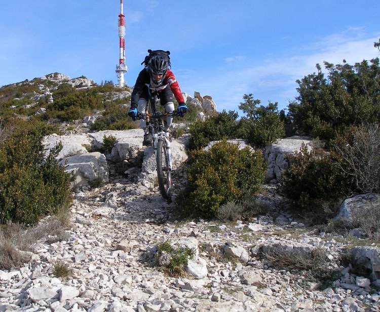 Marchounette : Thomas enchaine sous le Mont St Baudille