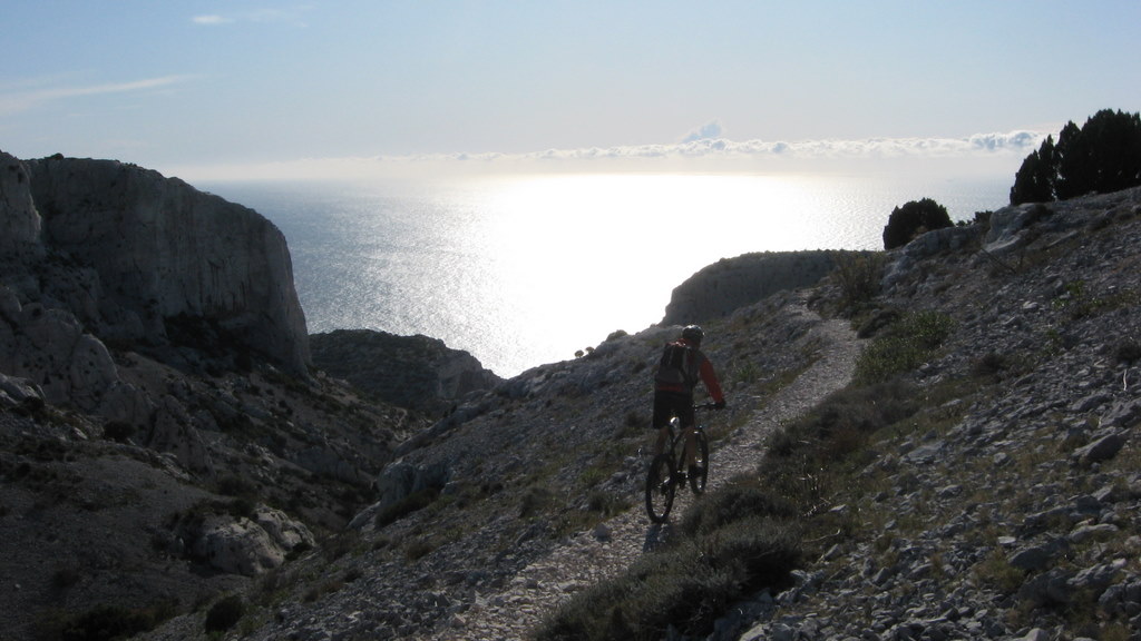 Cap Gros : qui se confirme plus loin sur ce sentier