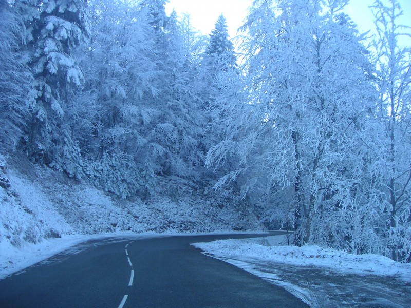 #8 Neige au col de Menée : Je crois que je vais devoir ranger mon vélo et sortir mes skis... Neige au col de Menée : Je crois que je vais devoir ranger mon vélo et sortir mes skis...
