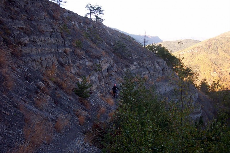 Gr 510 : Mais le sentier est parfois gazeux.