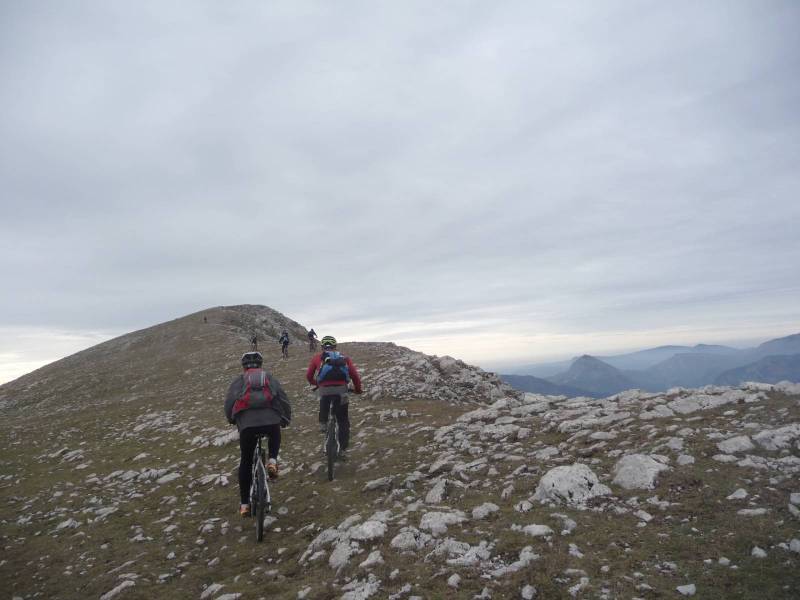 Crête de la Bernarde : Yvan, JjG