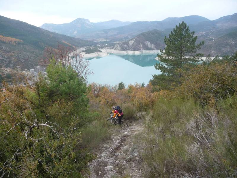 Lac de Castillon : Marc