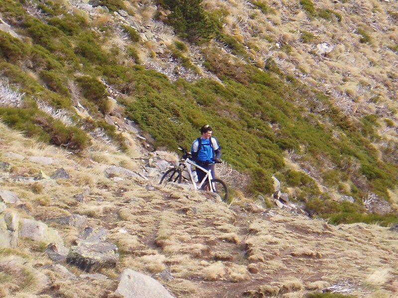 Dur dur : Petit portage dans une portion bien pentu