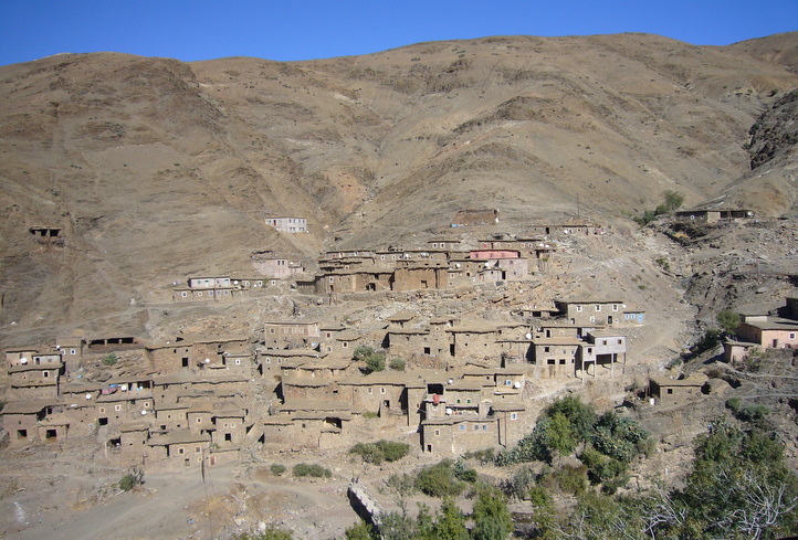 #16 Haut Atlas : Village berbère pratiquement invisible Haut Atlas : Village berbère pratiquement invisible
