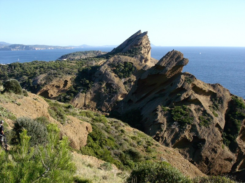 Mugel : Tête de Chien, Mugel, Bec de l'Aigle, île Verte, tout y est! (et même Flo, sur la gauche!)