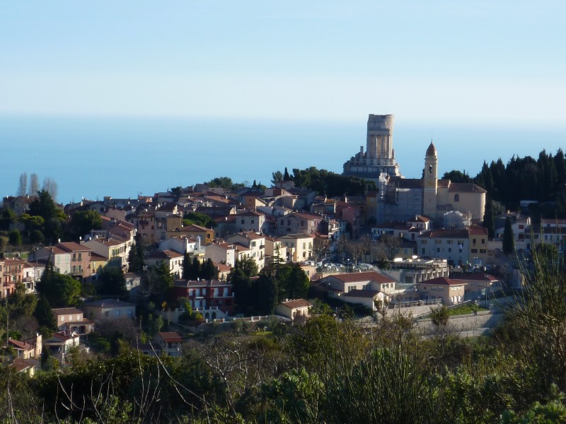 La Turbie : Le sentier de la Simboula démarre