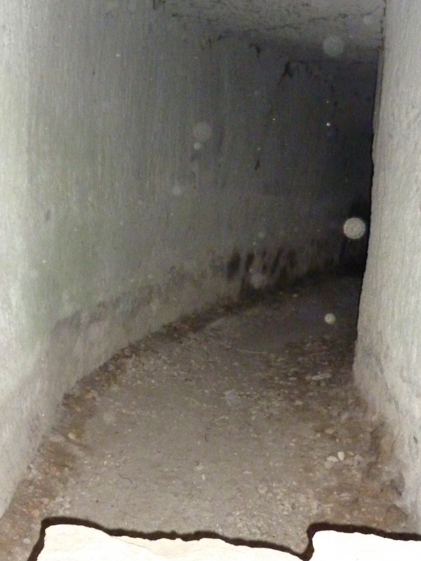 #5 Tunnel romain : Déjà qu Tunnel romain : Déjà qu'il y fait noir, en plus il y a des virages !!!