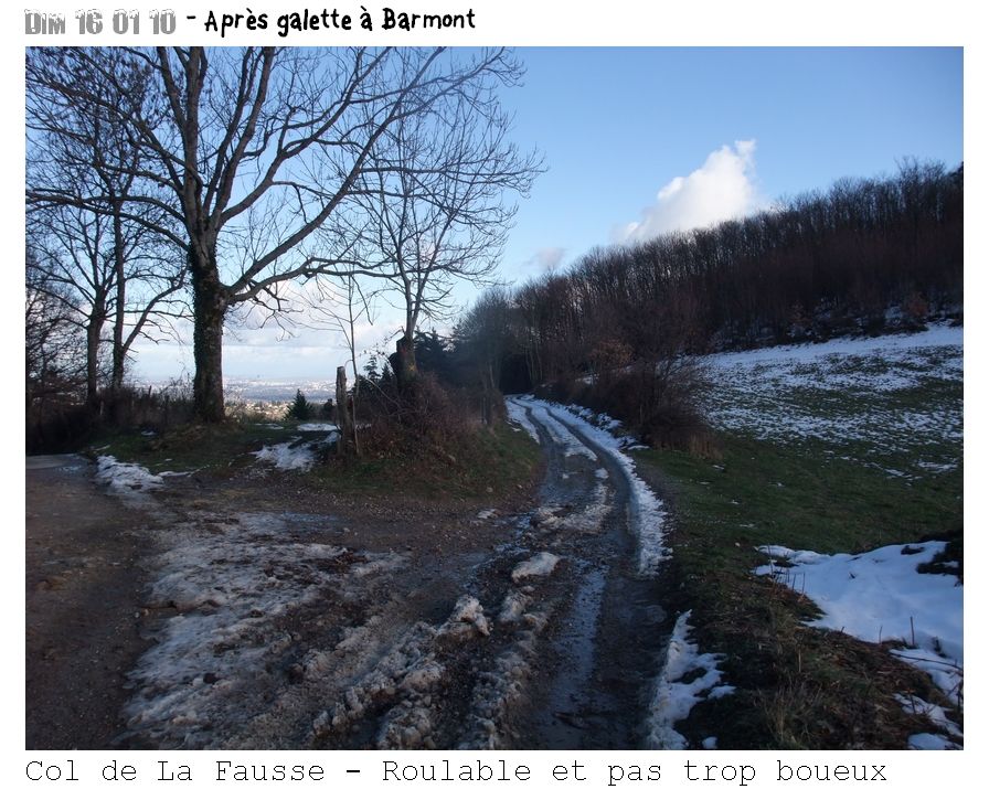 #1 Col de la Fausse : roulable Col de la Fausse : roulable