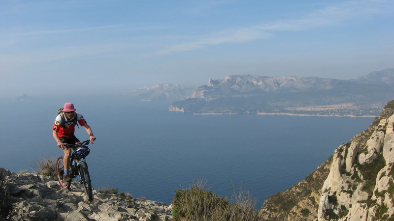 Ricil devant les calanques : Pano classique