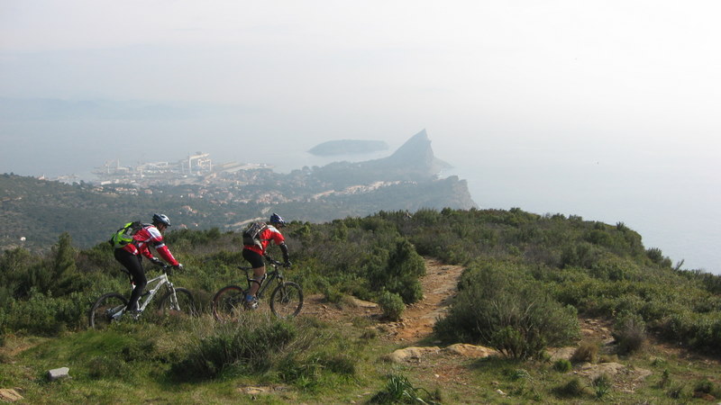 Descente du Sémaphore : En route vers le Bec de l'Aigle !