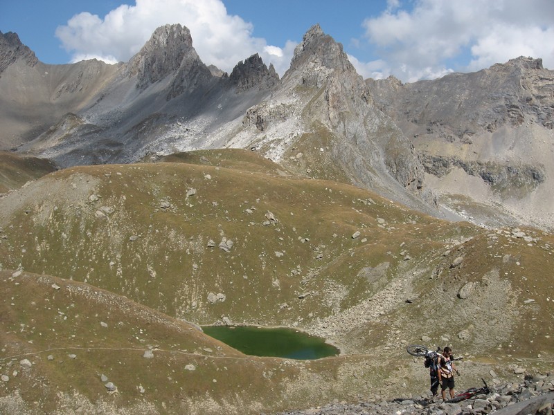 #8 Lac de l Lac de l'Infernetto : un peu de repos après le col de Ciaslaras et avant le portage du col de l'Infernetto