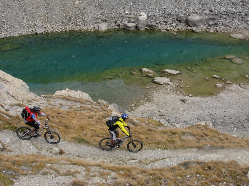 Chambeyron : Descente vers Fouillouse