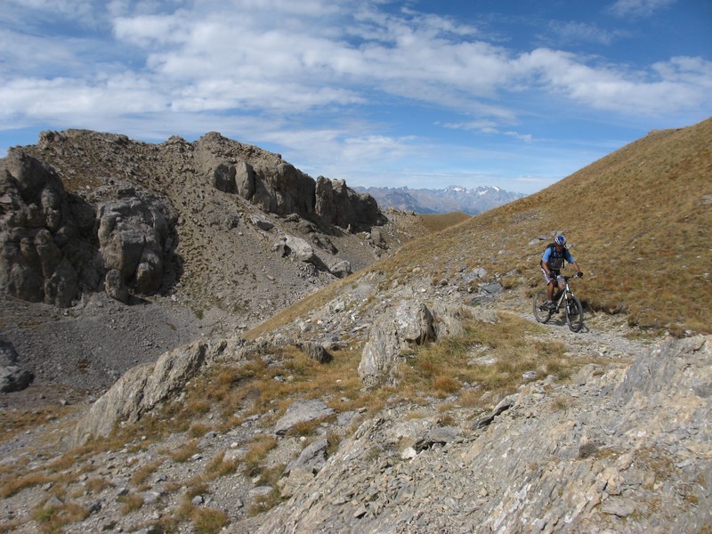 Col de Serenne : Sentier avant le col de Serenne