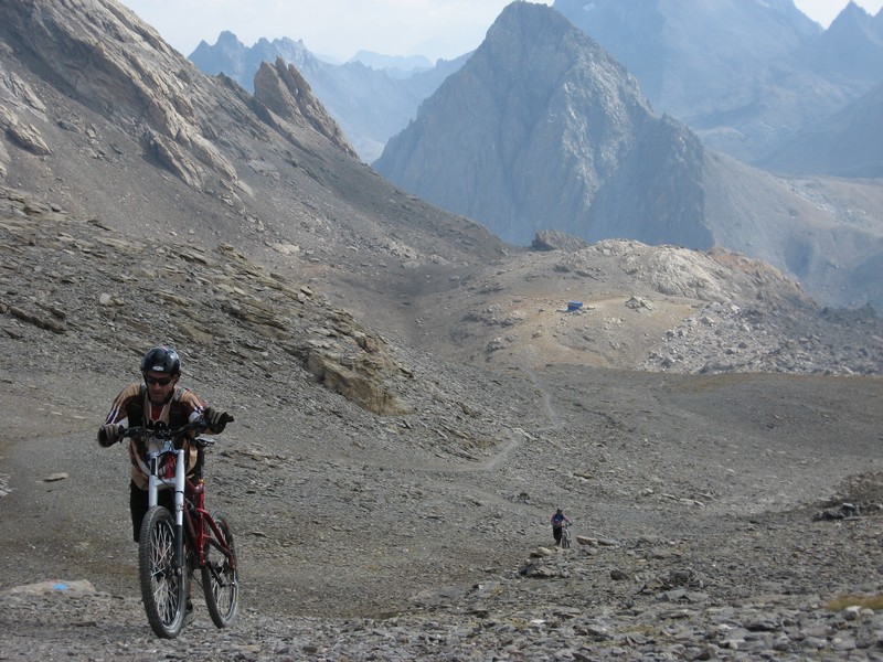 Col de la Gypière : Ultime portage pour rejoindre le col de la Gypière