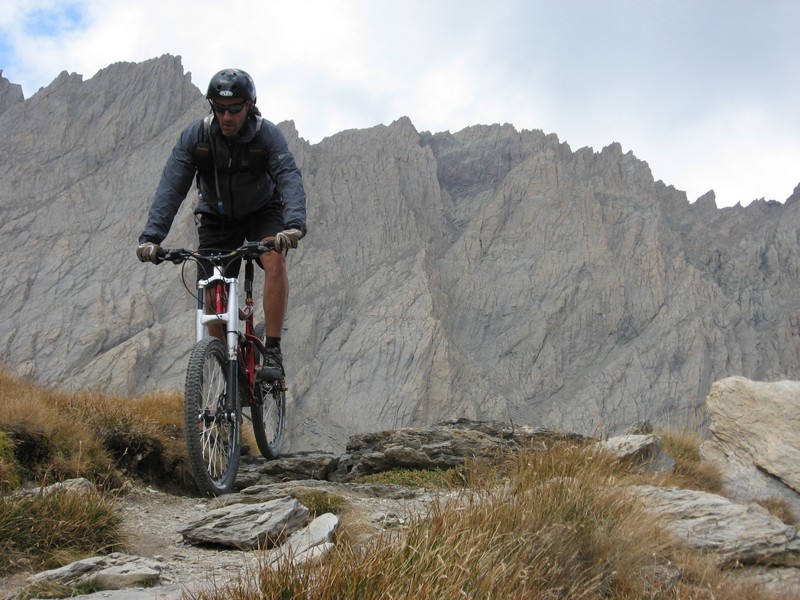 Chambeyron : Descente vers Fouillouse