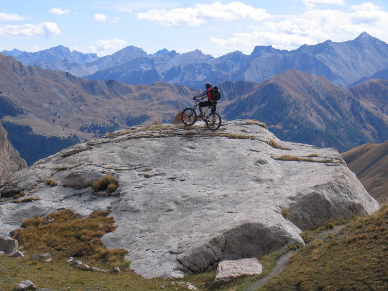 #4 col de Serenne : Descente du col vers Maljasset col de Serenne : Descente du col vers Maljasset