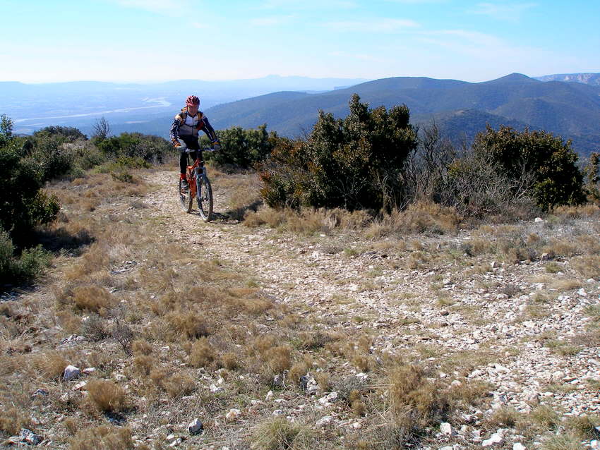 Cap de Serre : Arrivée au sommet