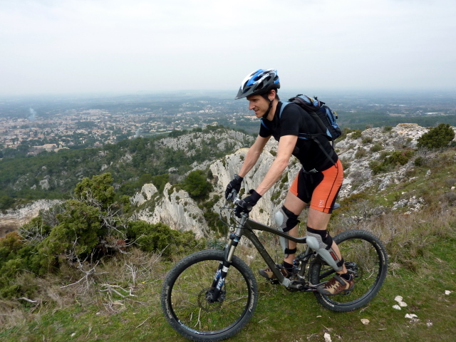 Départ du Mont Gaussier : Je vais vite passer en mode piéton !