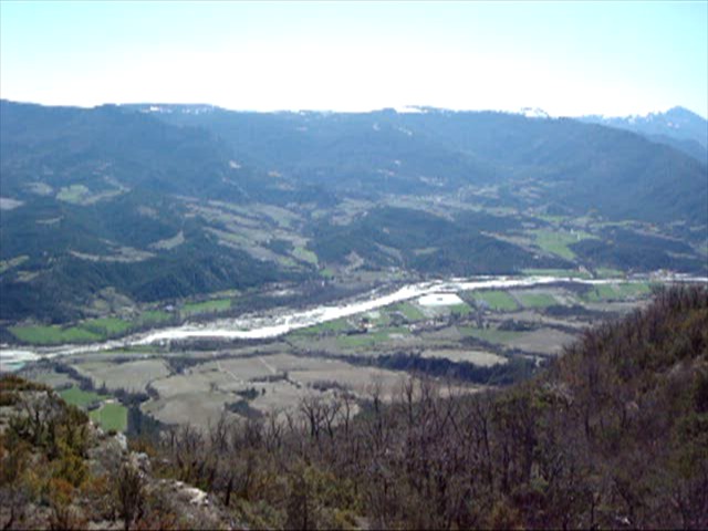 Grand Barry : Vue sur la vallée