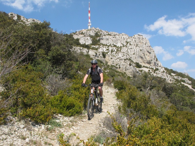 Descente du Mont St Baudile