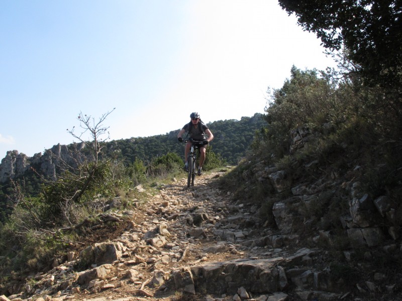 Descente de Max Nègre : épingle cassante !