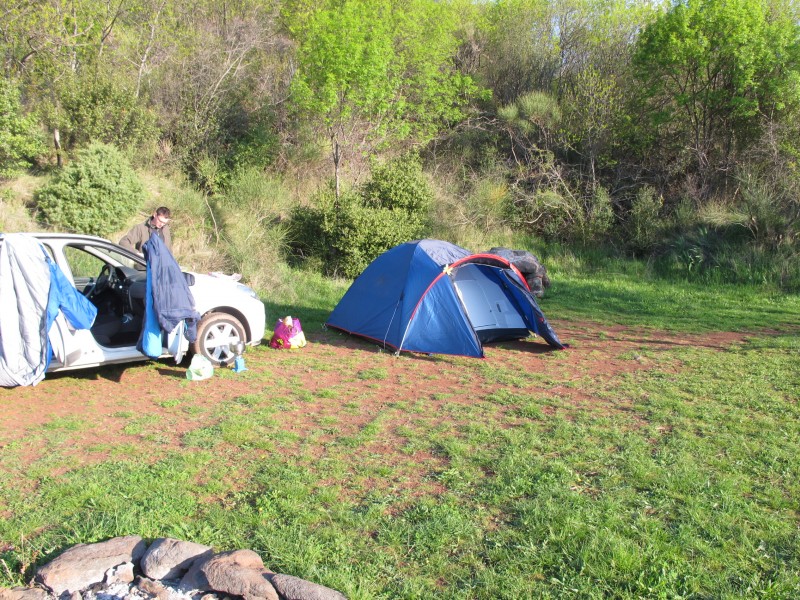 Camping ! : Excellent le coin dodo, au top !