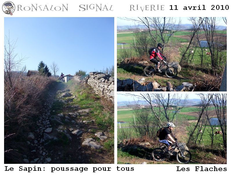 #4 Le Sapin : Portion difficile avant Les Flaches Le Sapin : Portion difficile avant Les Flaches