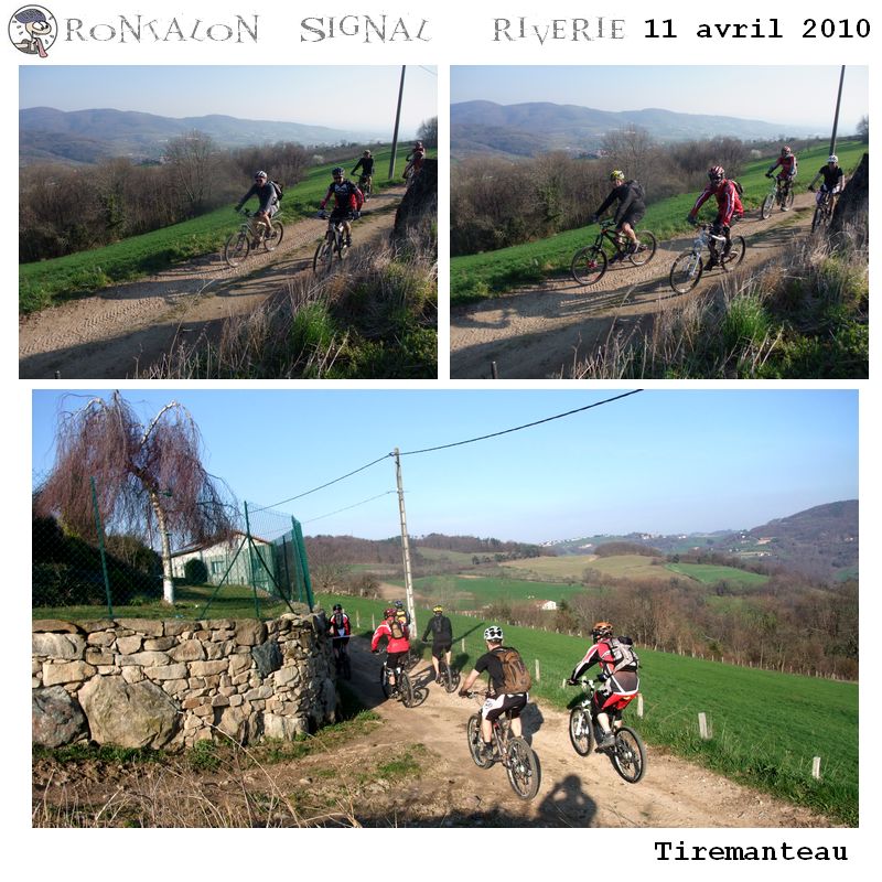 #1 Tiremanteau : Vue sur les monts au dessus de Thurins Tiremanteau : Vue sur les monts au dessus de Thurins