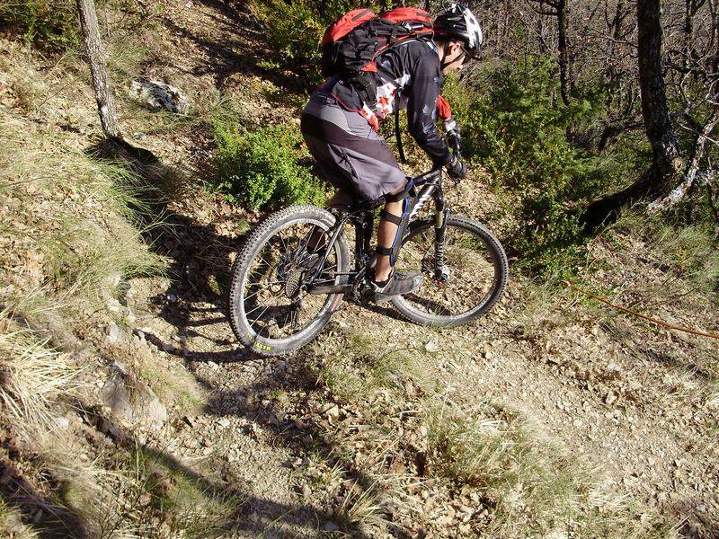 #4 Descente en sous bois : Attention zone épinglue ! Descente en sous bois : Attention zone épinglue !