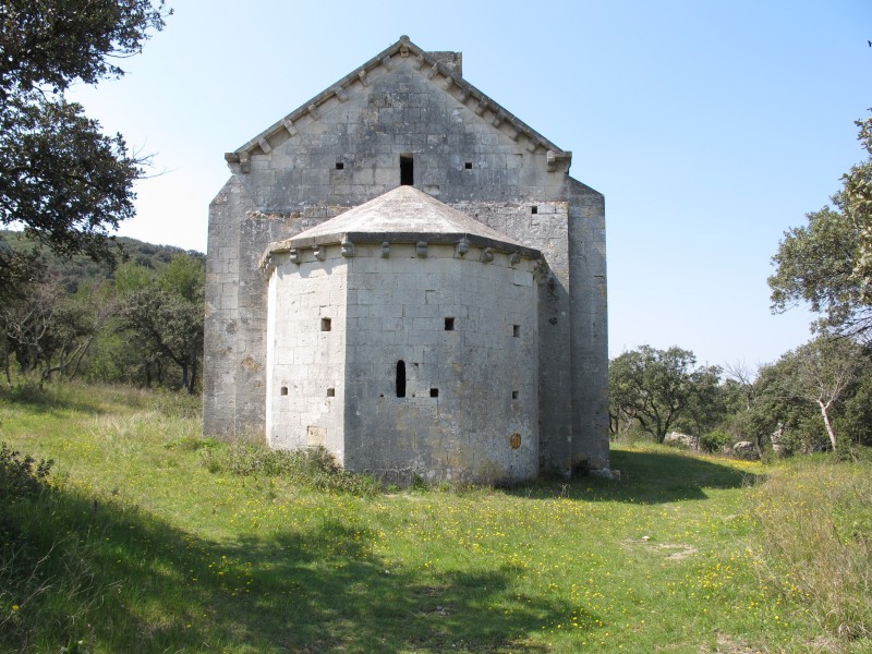 Chapelle Saint-Julien : "no comment" sur le sentier juste avant...impraticable !