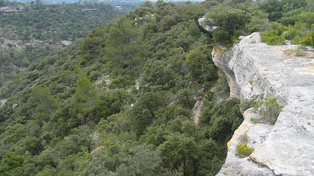 Variante de descente : sous le hameau des Boujolles