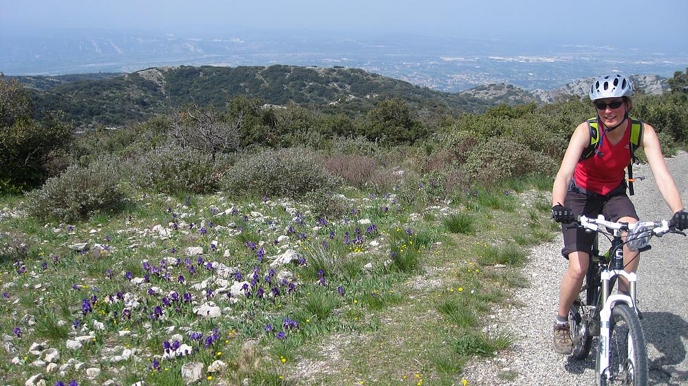 Fleurette : trop contente de partager un bout avec nous