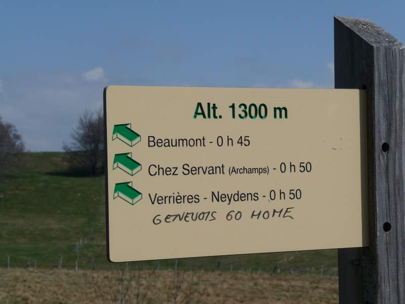 #3 Chamailleries entre voisins : Et moi qui croyait que le Salève était en Suisse. On m Chamailleries entre voisins : Et moi qui croyait que le Salève était en Suisse. On m'aurait menti?