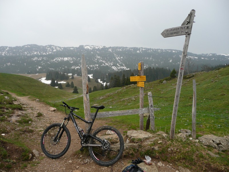 #3 Col de l Col de l'Alpette : gris, triste et neigeux = demi tour