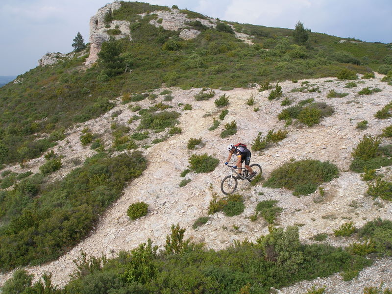 #6 Rochers de Raous : On rentre sur Boulbon Rochers de Raous : On rentre sur Boulbon