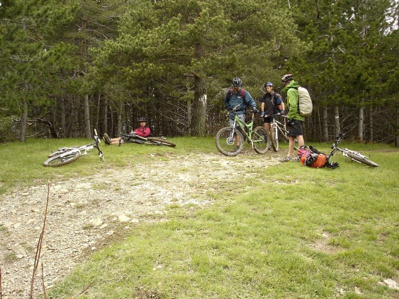 Jour 2: Groupe : Col de la Carasse, 2 minutes d'arrêt