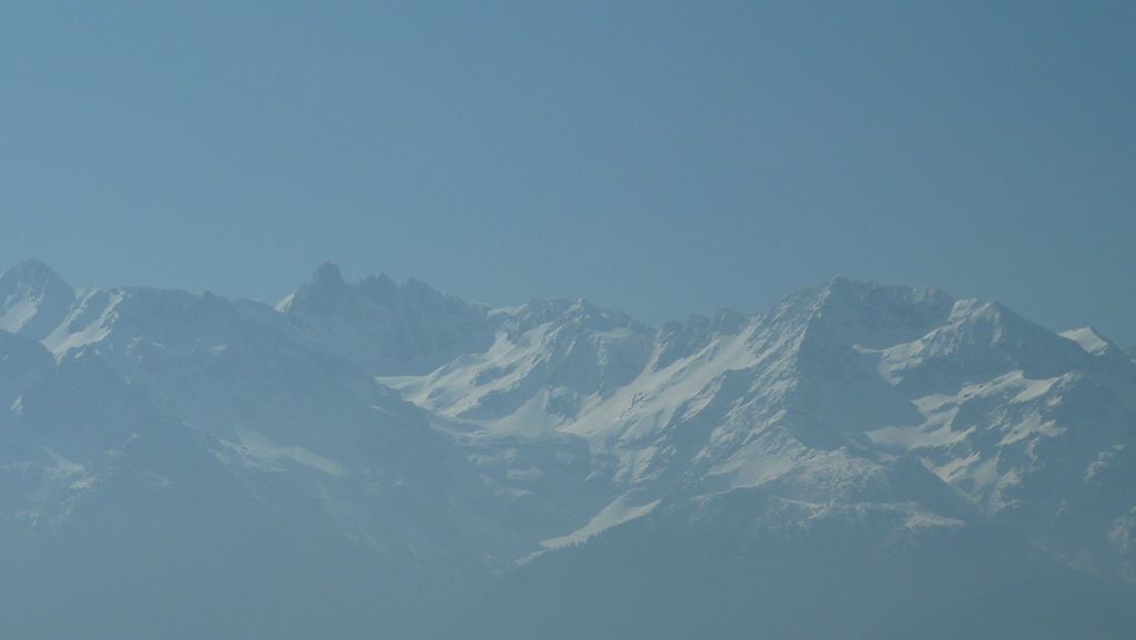 #1 Belledonne : pas un nuage ce matin Belledonne : pas un nuage ce matin
