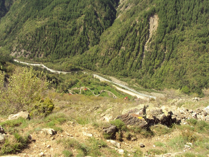 #13 la buisse : retour sur le bon chemin et la blache en vue la buisse : retour sur le bon chemin et la blache en vue