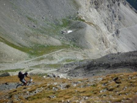 pluc : sous le col du Chaberton