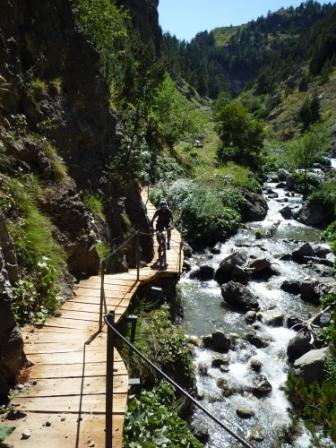 #15 pluc : dans les gorges de la Petite Doire pluc : dans les gorges de la Petite Doire