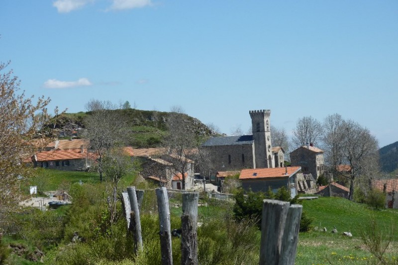 Loubaresse : village médiéval