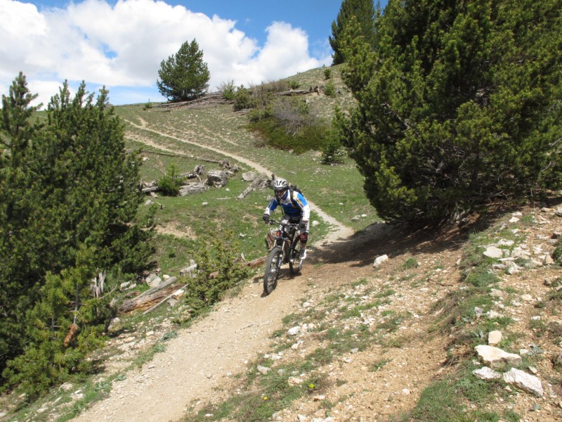 #3 William (1) : dans la descente vers les Ayes : ça commence tranquille ... William (1) : dans la descente vers les Ayes : ça commence tranquille ...